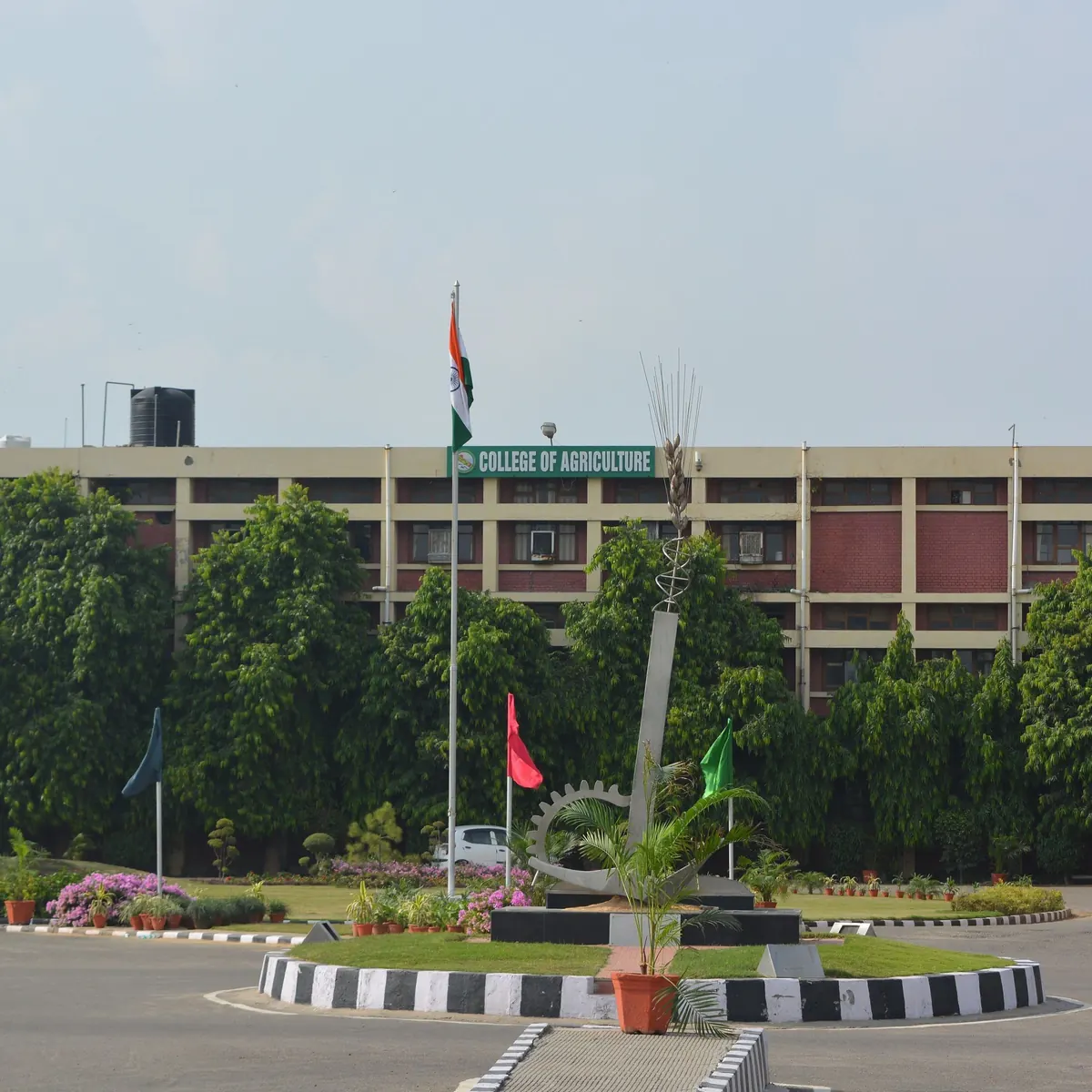 College of Agriculture building at Punjab Agricultural University in Ludhiana